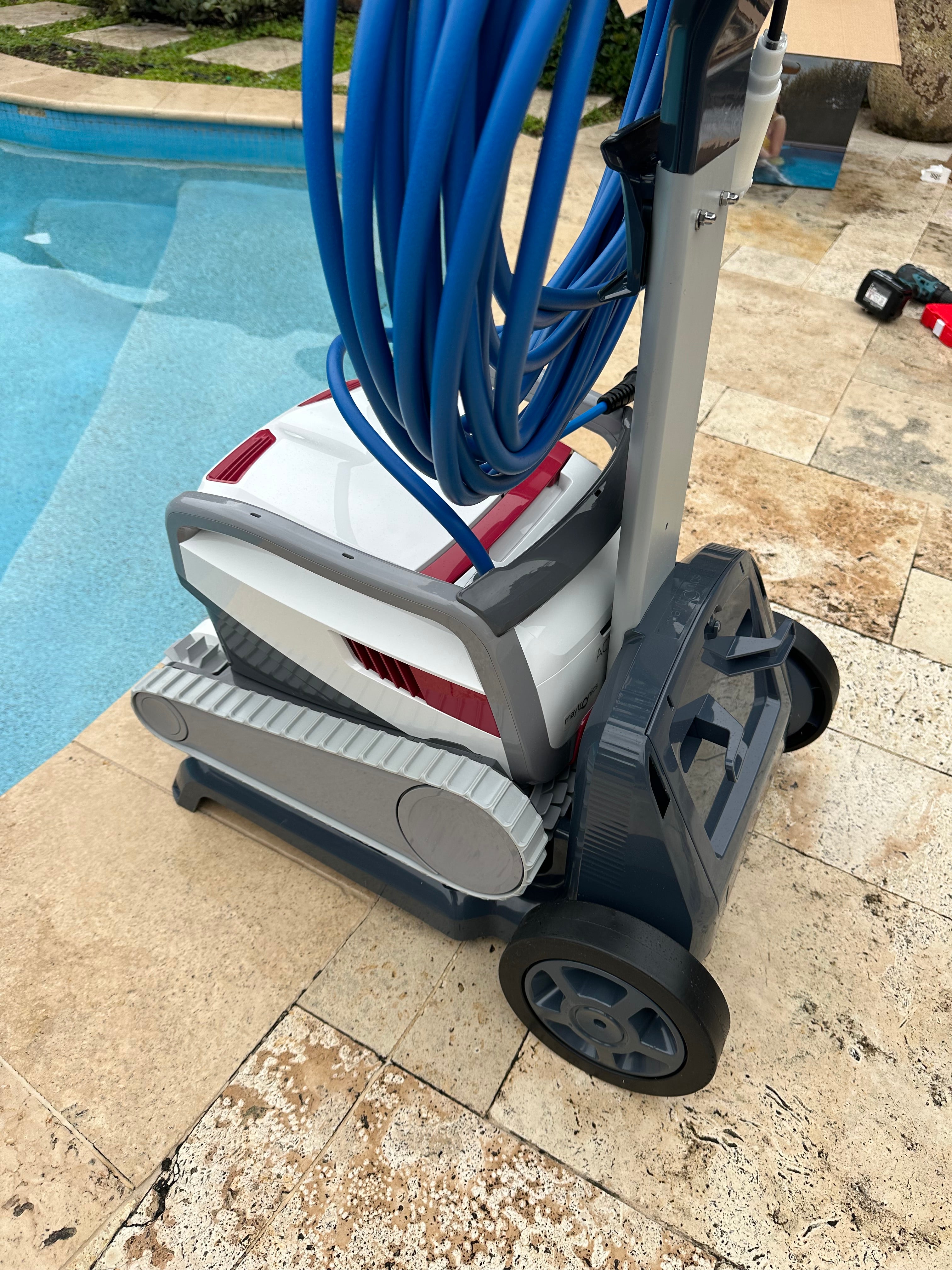 Maytronics Dolphin X6 Robotic Pool Cleaner Delivered and installed in your pool
