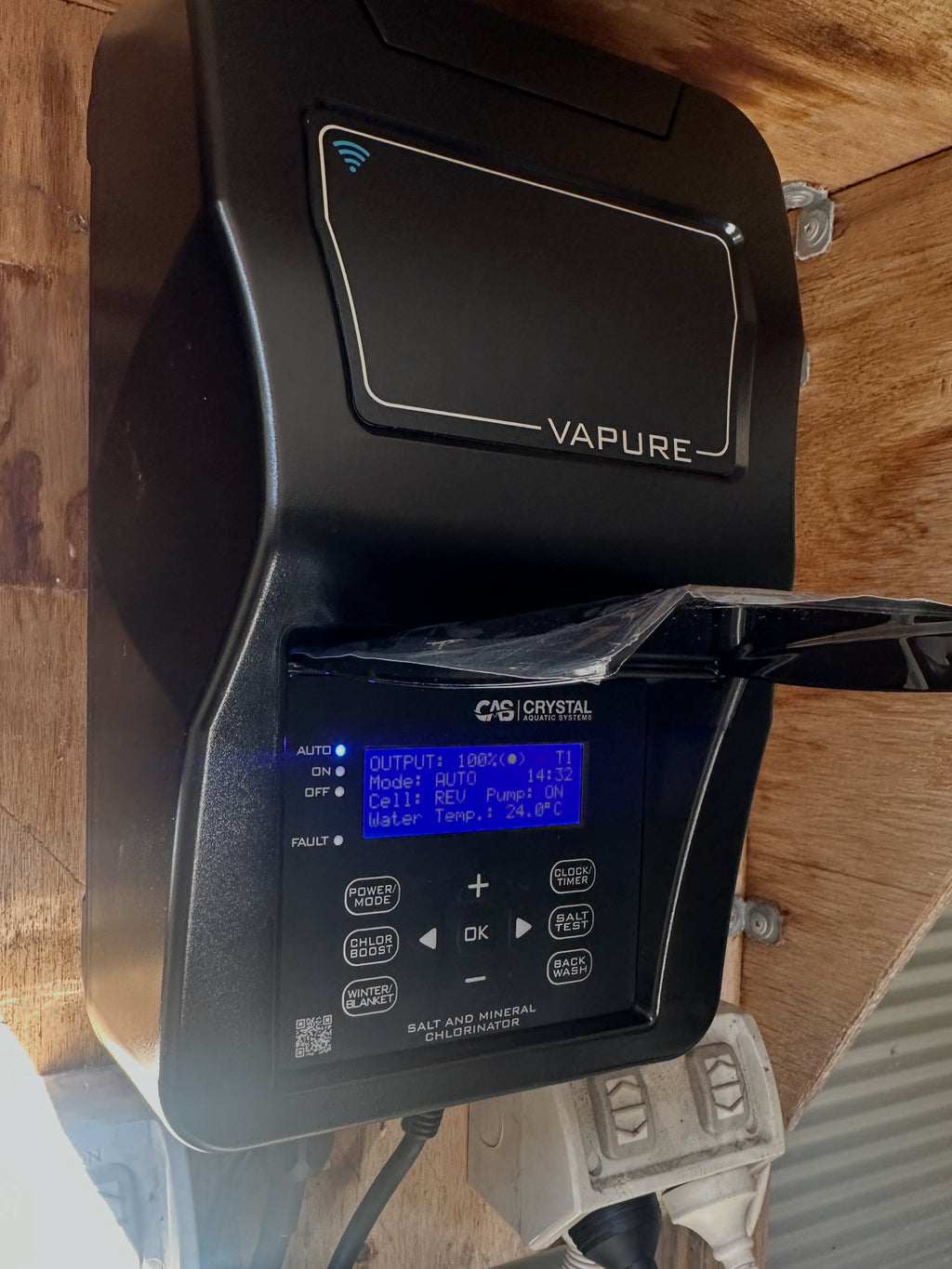 CAS Vapure Salt and Mineral Chlorinator including installation
