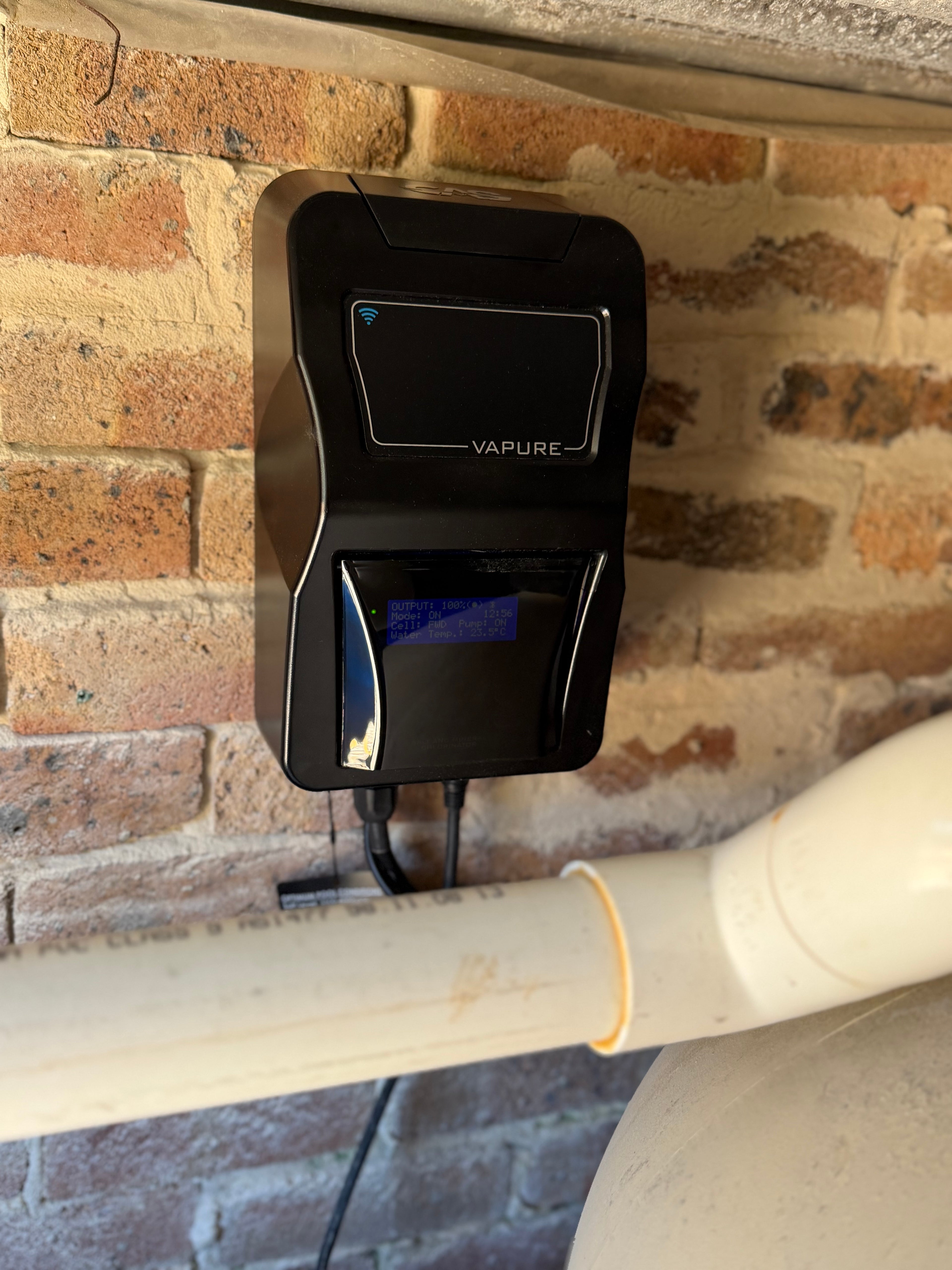 CAS Vapure Salt and Mineral Chlorinator including installation