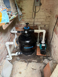 Magnaflo Media Filter fully installed